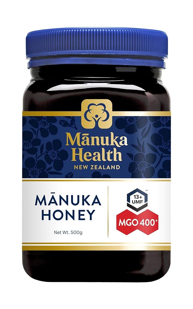 マヌカハニー MGO400+（UMF13+）500g  マヌカ はちみつ 蜂蜜 Amazon | マヌカヘルス マヌカハニー MGO400 + / UMF13+ 500g